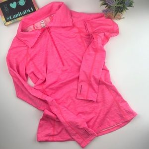 EUC Under Armor florescent Pullover